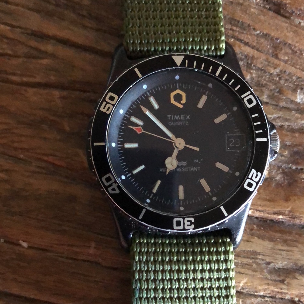 TIMEX Quartz watch with NATO band